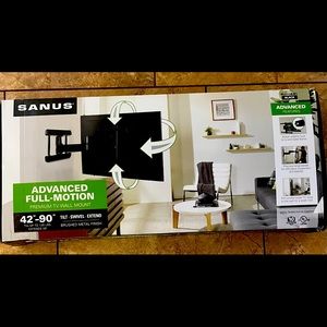 Advanced Full-Motion Premium TV Wall Mount 42”-90”